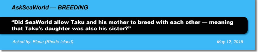 AskSeaWorld - Breeding