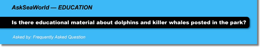AskSeaWorld - Education